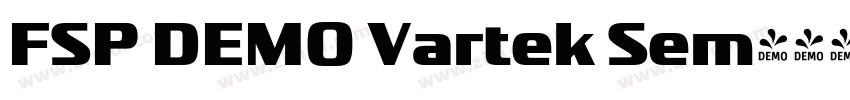 FSP DEMO Vartek Sem字体转换